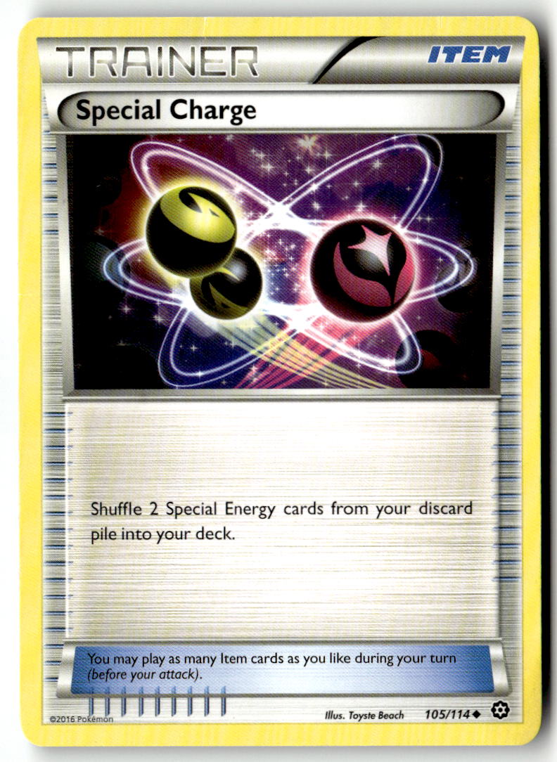 Front of Special Charge 105/114 from XY - Steam Siege