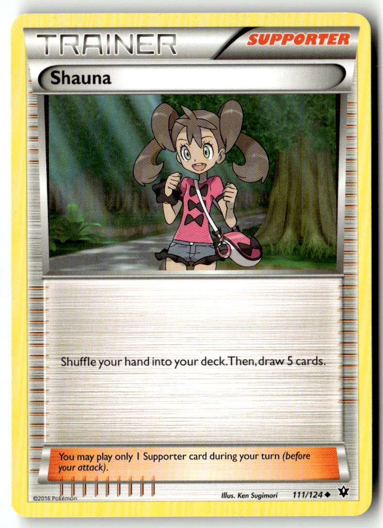 Front of Shauna 111/124 from XY - Fates Collide