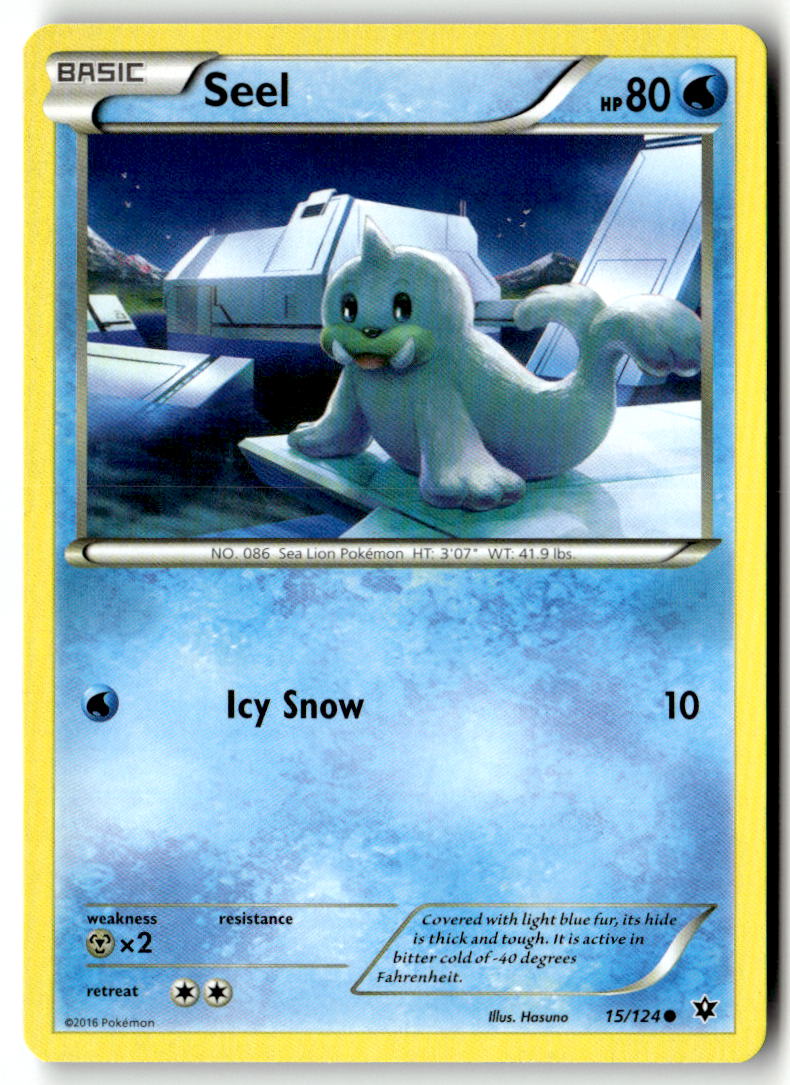 Front of Seel 15/124 from XY - Fates Collide