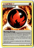 Front of Burning Energy 151/162 from XY - BREAKthrough