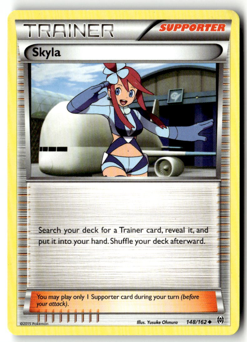 Front of Skyla 148/162 from XY - BREAKthrough