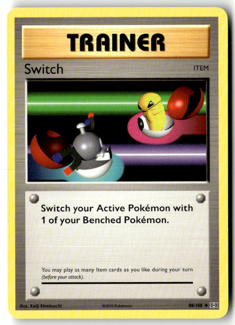 Front of Switch 88/108 from XY - Evolutions