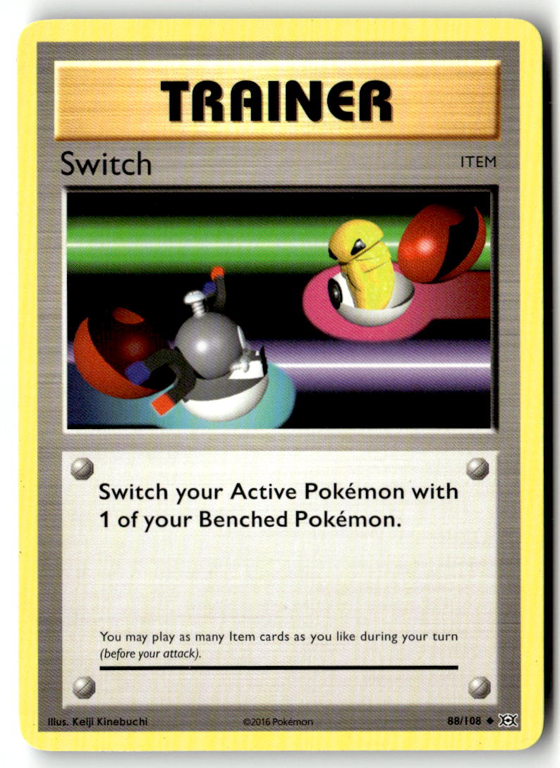 Front of Switch 88/108 from XY - Evolutions