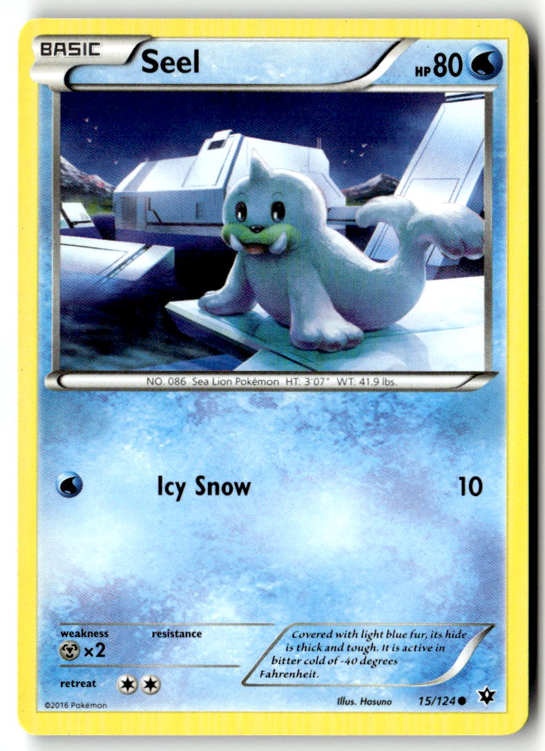 Front of Seel 15/124 from XY - Fates Collide