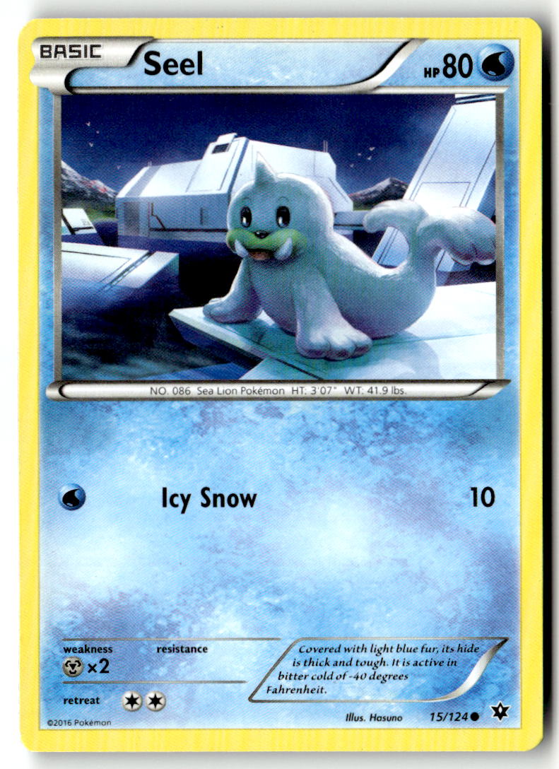 Front of Seel 15/124 from XY - Fates Collide