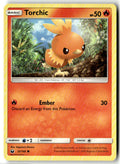 Front of Torchic (25) 25/168 from SM - Celestial Storm