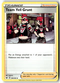 Front of Team Yell Grunt 184/202 from Sword & Shield Base Set