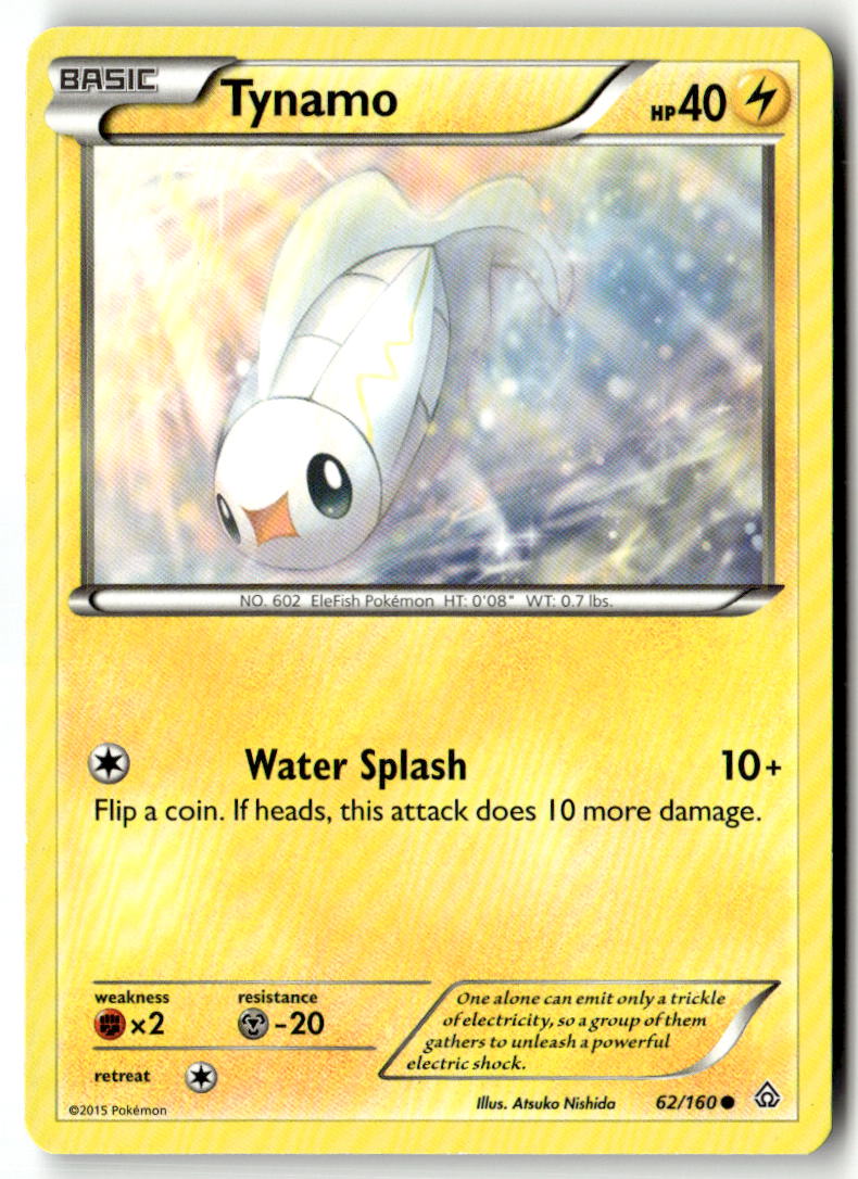 Front of Tynamo 62/160 from XY - Primal Clash