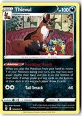 Front of Thievul 105/203 from Evolving Skies