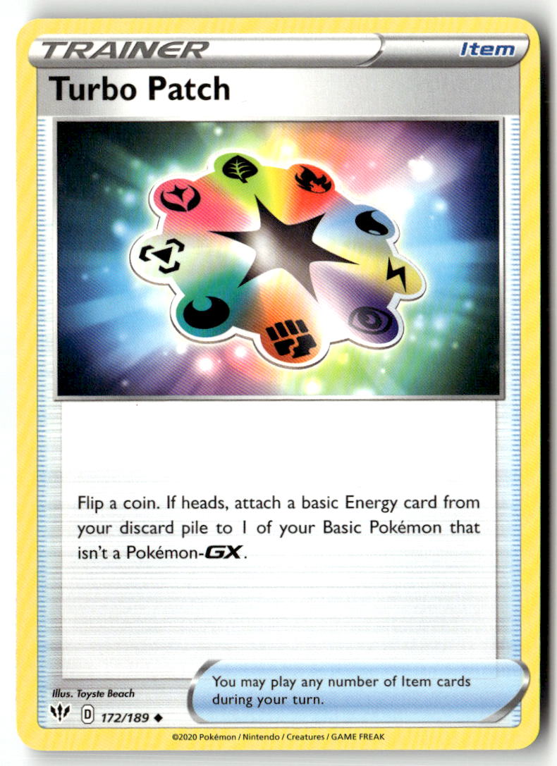 Front of Turbo Patch 172/189 from Darkness Ablaze