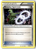 Front of Tyranitar Spirit Link 81/98 from XY - Ancient Origins