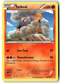 Front of Torkoal 16/106 from XY - Flashfire