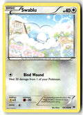 Front of Swablu 124/162 from XY - BREAKthrough