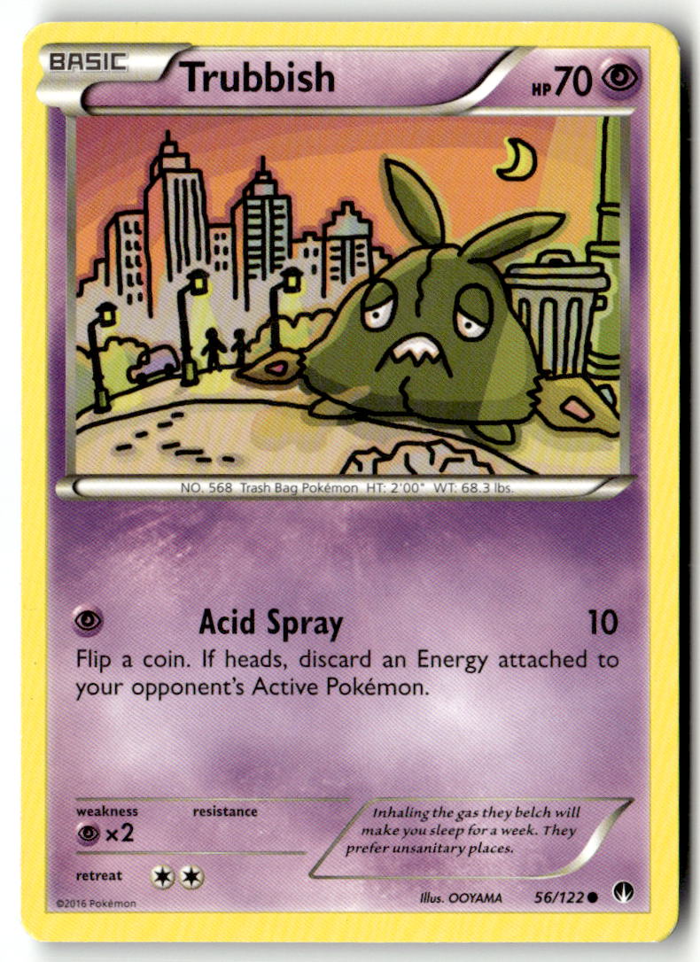 Front of Trubbish 56/122 from XY - BREAKpoint