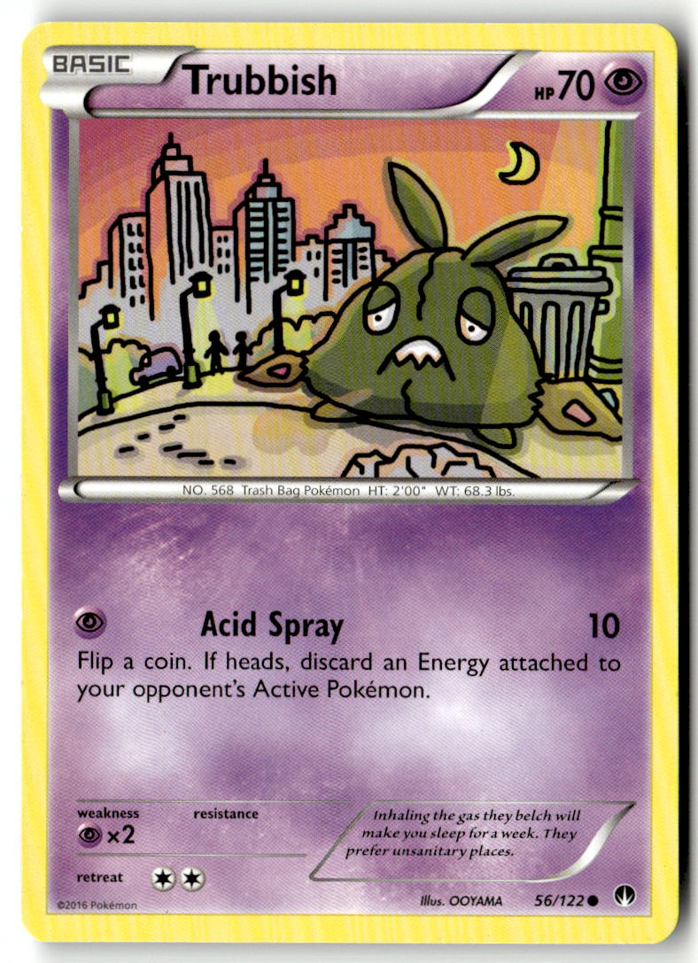 Front of Trubbish 56/122 from XY - BREAKpoint