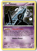 Front of Unown 30/98 from XY - Ancient Origins