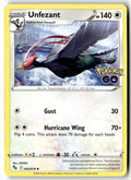 Front of Unfezant 063/078 from Pokemon GO
