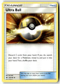 Front of Ultra Ball 135/149 from SM Base Set