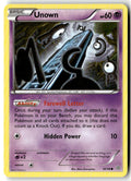 Front of Unown 30/98 from XY - Ancient Origins