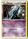 Front of Unown 30/98 from XY - Ancient Origins