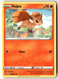 Front of Vulpix 022/202 from Sword & Shield Base Set