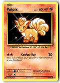 Front of Vulpix 14/108 from XY - Evolutions