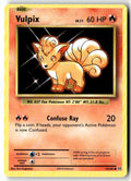 Front of Vulpix 14/108 from XY - Evolutions