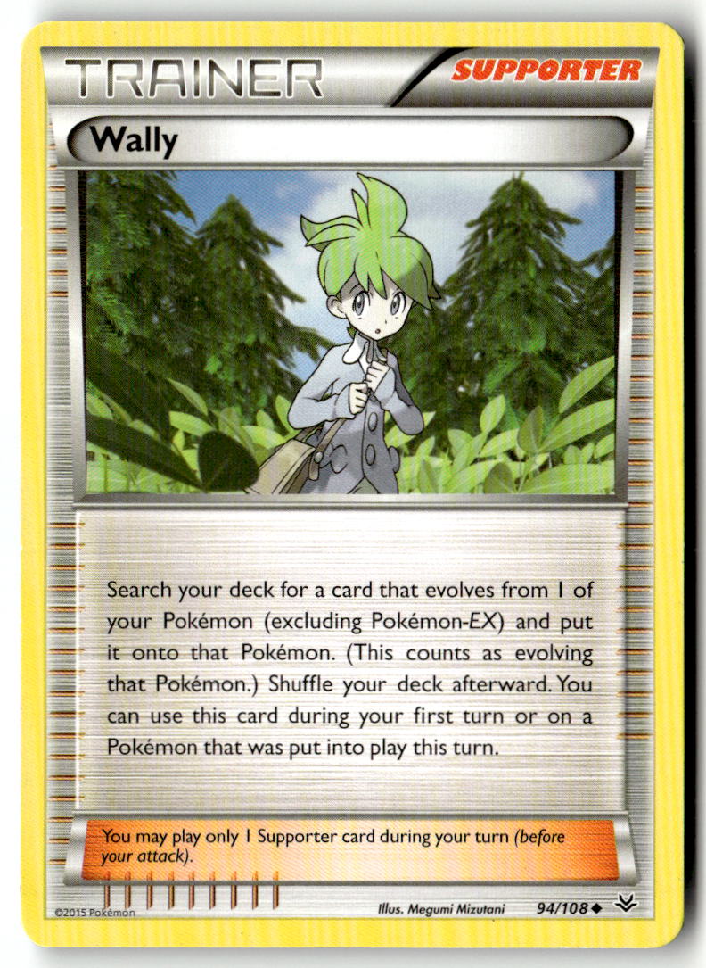Front of Wally 94/108 from XY - Roaring Skies
