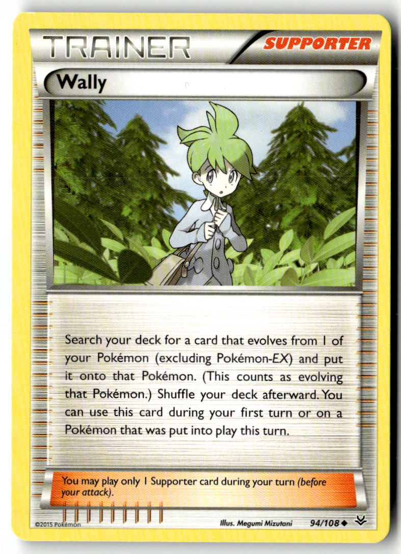 Front of Wally 94/108 from XY - Roaring Skies