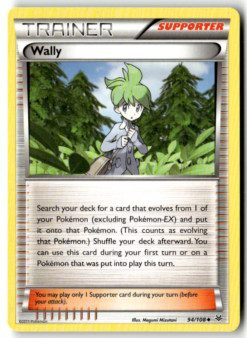 Front of Wally 94/108 from XY - Roaring Skies