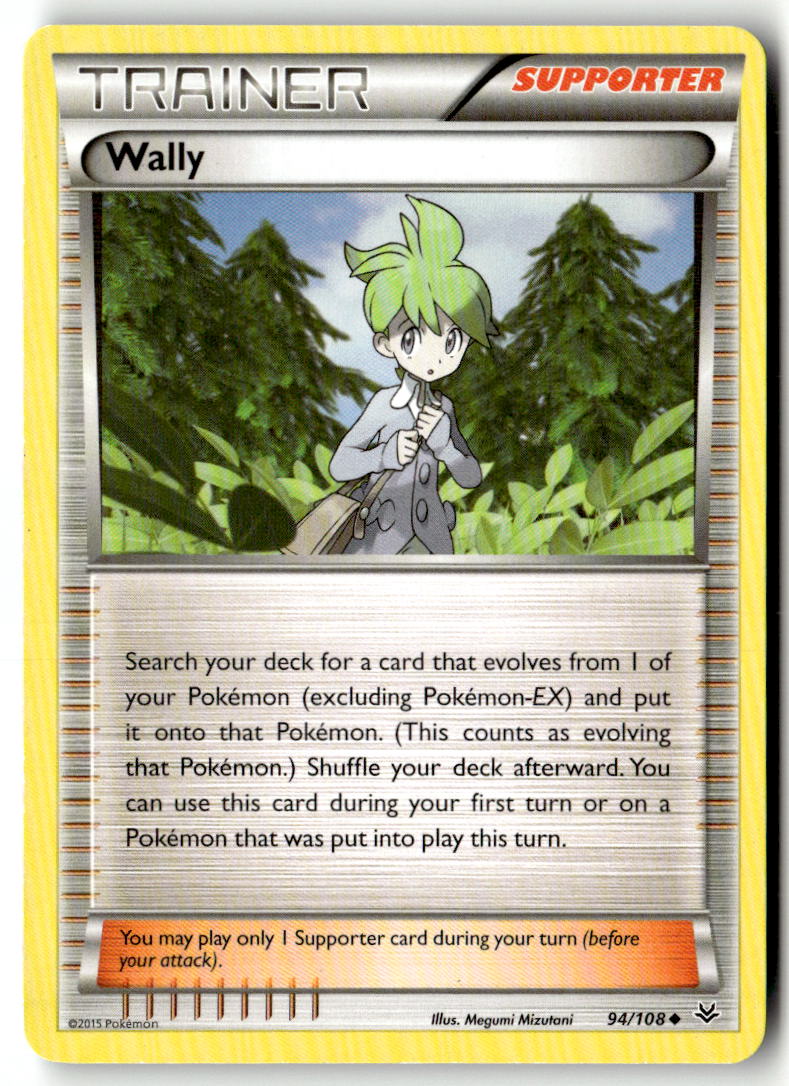 Front of Wally 94/108 from XY - Roaring Skies