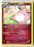 Front of Wigglytuff 66/124 from XY - Fates Collide