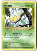 Front of Weedle 5/108 from XY - Evolutions