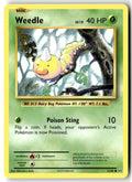 Front of Weedle 5/108 from XY - Evolutions