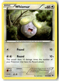 Front of Whismur 80/124 from XY - Fates Collide