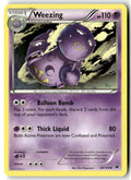 Front of Weezing 28/124 from XY - Fates Collide
