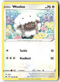 Front of Wooloo (153) 153/202 from Sword & Shield Base Set