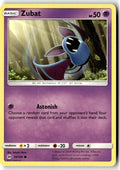 Front of Zubat 54/149 from SM Base Set