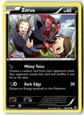Front of Zorua (90) 90/162 from XY - BREAKthrough