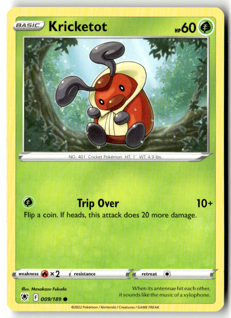 Front of Kricketot 009/189 from Astral Radiance