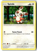 Front of Spinda 102/149 from SM Base Set