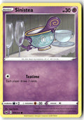 Front of Sinistea 089/202 from Sword & Shield Base Set