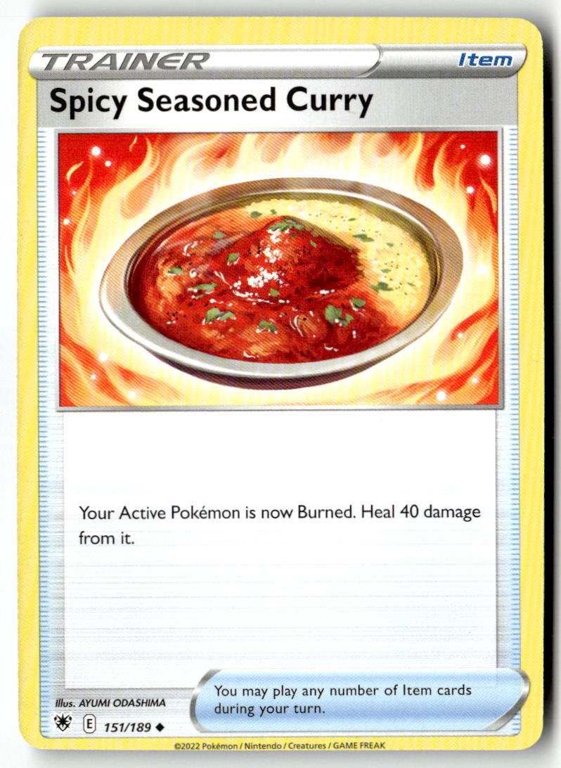 Front of Spicy Seasoned Curry 151/189 from Astral Radiance