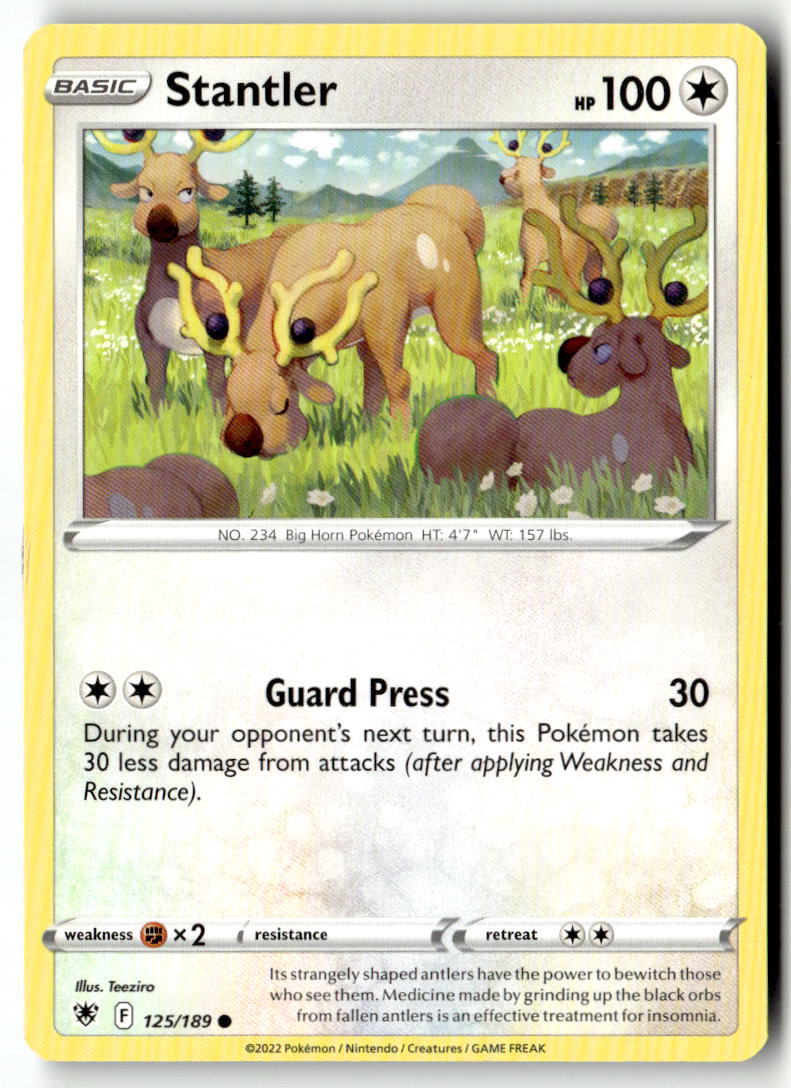 Front of Stantler 125/189 from Astral Radiance