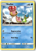 Front of Shellos 29/111 from SM - Crimson Invasion