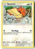 Front of Spearow 97/149 from SM Base Set