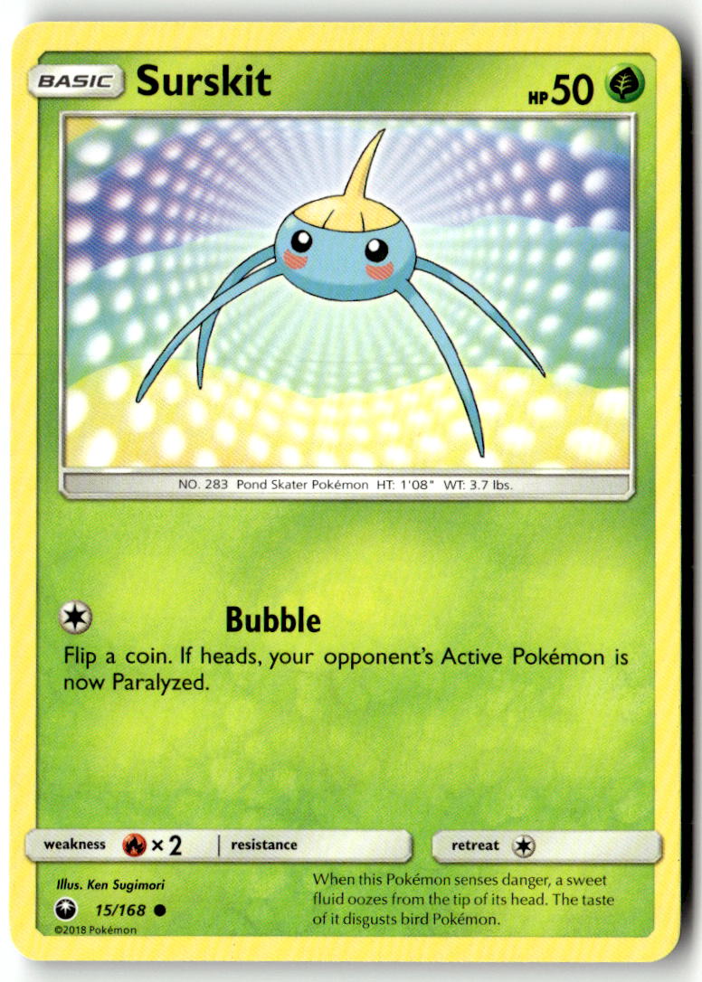 Front of Surskit 15/168 from SM - Celestial Storm