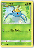 Front of Surskit 7/149 from SM Base Set