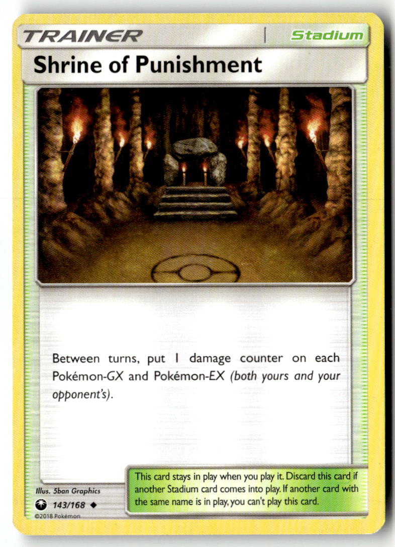 Front of Shrine of Punishment 143/168 from SM - Celestial Storm