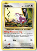 Front of Rattata 66/108 from XY - Evolutions